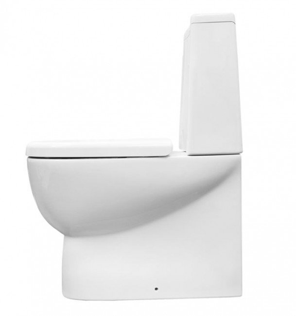 Унитаз-компакт Sanita Luxe Infinity Rimless DM с микролифтом INFSLCC01040522R