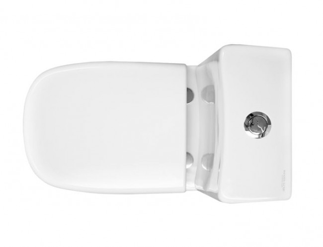 Унитаз-компакт Sanita Luxe Infinity Rimless DM с микролифтом INFSLCC01040522R