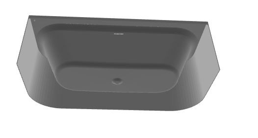 Ванна акриловая Riho Devotion back2wall 180*80 B096003005 с функцией Riho Fall