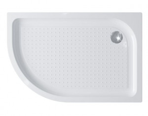 Душевой поддон акриловый BelBagno TRAY-BB-RH 100*80 правый
