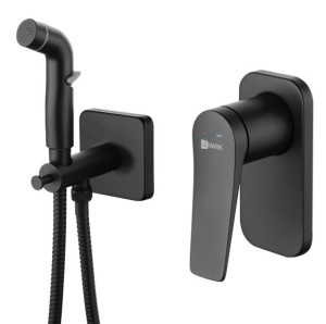 Комплект гигиенического душа Lemark Bronx LM3719BL черный матовый