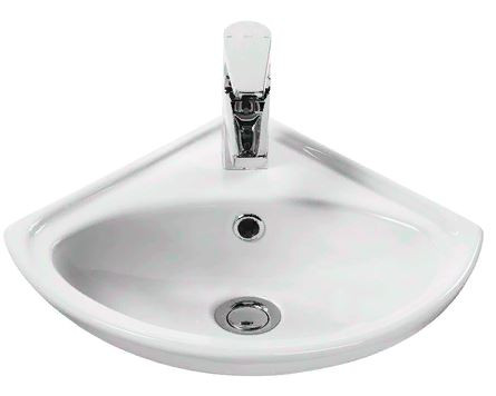 Раковина Santek Ирис 36 1WH110514 угловая