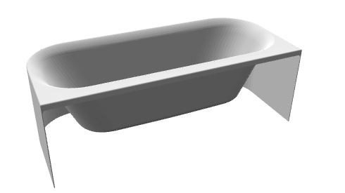 Ванна акриловая Riho Devotion back2wall 180*80 B096002005 с функцией Riho Sparkle