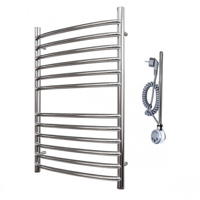 Полотенцесушитель электрический Point Альфа PN05148SE П12 400*800 левый/правый хром