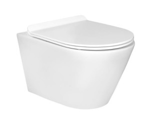 Унитаз подвесной Aquatek Альфа AQ1910-00 безободковый с микролифтом