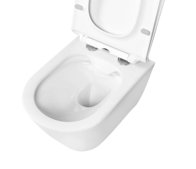 Унитаз подвесной Aquatek Альфа AQ1910-00 безободковый с микролифтом