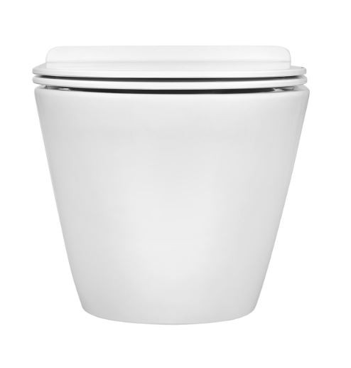 Унитаз подвесной Aquatek Альфа AQ1910-00 безободковый с микролифтом