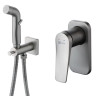 Комплект гигиенического душа Lemark Bronx LM3719GM графит