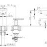 Смеситель Bravat Gina F265104C для раковины