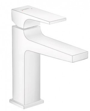 Смеситель Hansgrohe Metropol 32507700 для раковины белый матовый
