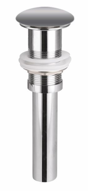 Донный клапан сифона Ceramica Nova CN2000MH без перелива антрацит матовый