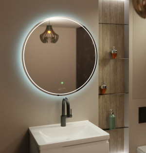 Зеркало OWL Skagern New OWLM200701 80*80 универсальная подсветка