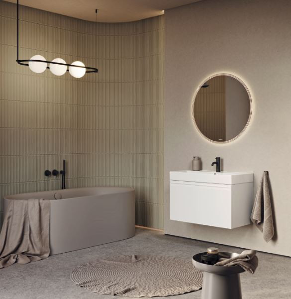 Тумба под раковину Aqwella Pure 65 PUR0165WM подвесная белый матовый