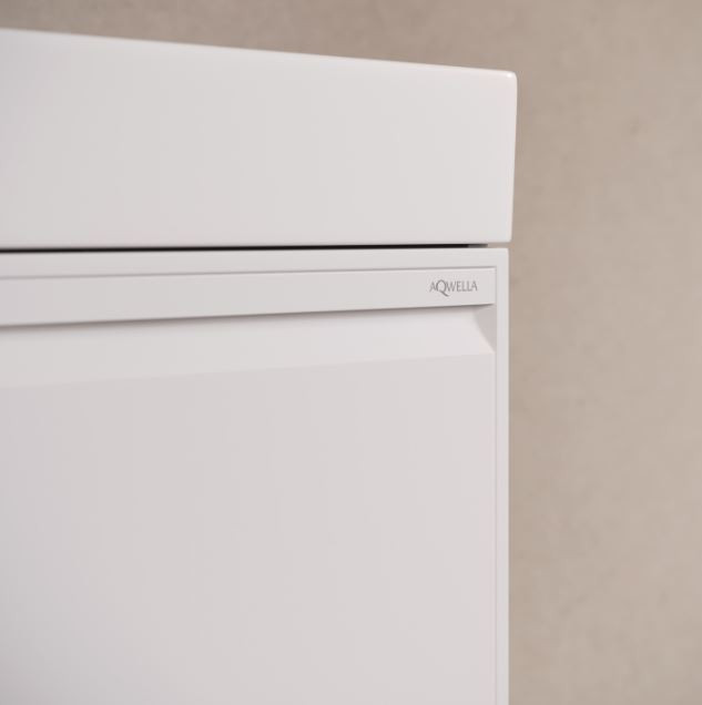 Тумба под раковину Aqwella Pure 65 PUR0165WM подвесная белый матовый