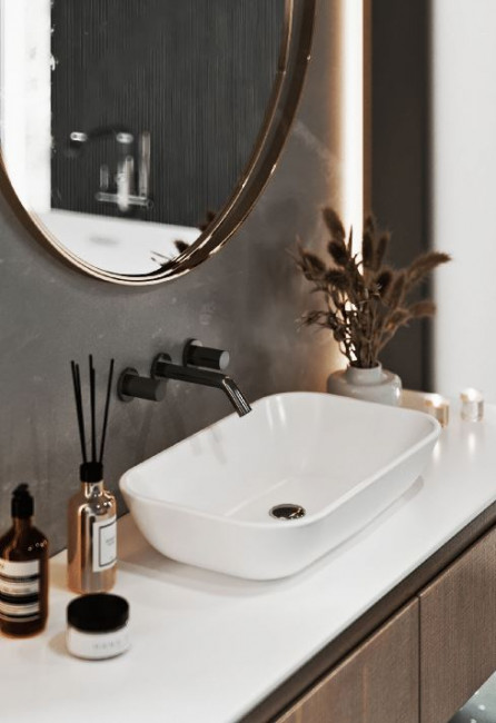 Раковина Sanita Luxe Infinity 60 INFSLWB01 накладная