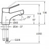 Смеситель Jacob Delafon Eo E24158RU-CP для раковины