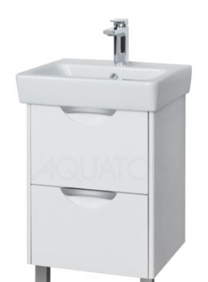 Тумба под раковину Акватон Сильва 60 1A211801SIW70 дуб полярный