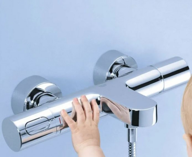 Смеситель Grohe Grohtherm 3000 Cosmopolitan 34276000 для ванны термостат