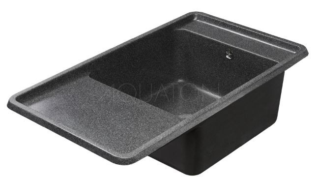 Мойка для кухни Акватон Беллис 87 1A724832BS210 графит