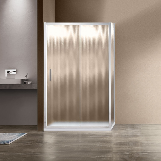 Душевой уголок Vincea Garda 150*80 VSR-1G8015CH шиншилла