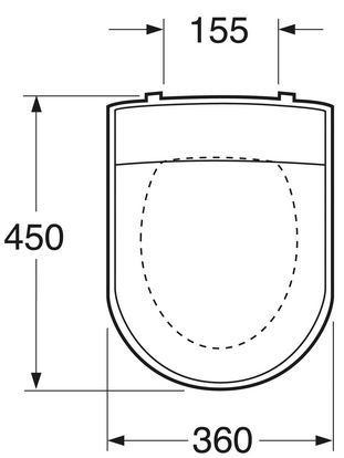 Сиденье для унитаза Gustavsberg Logic 9M11S136