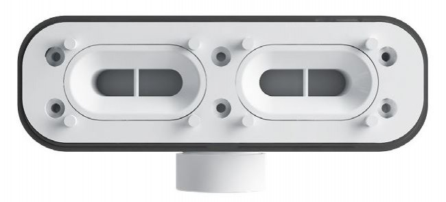 Сифон для душевых поддонов Esbano ESP-S611LX с гидрозатовром