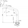 Смеситель Bravat Ozen F7354388CP-ENG для кухни