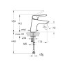 Смеситель VitrA Solid S A42440EXP для раковины