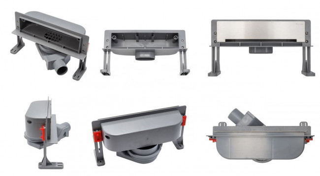 Душевой лоток Pestan Confluo Wall Drain 13100060 Душевой лоток Pestan Confluo Wall Drain 13100060