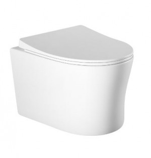 Унитаз подвесной Aquatek Ника AQ2009-00 безободковый с микролифтом