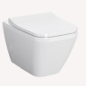 Унитаз подвесной Vitra Integra Square 7082B003-0075 безободковый без сиденья