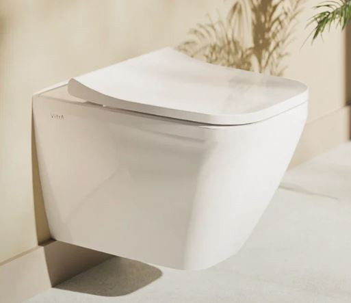 Унитаз подвесной Vitra Integra Square 7082B003-0075 безободковый без сиденья