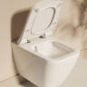 Унитаз подвесной Vitra Integra Square 7082B003-0075 безободковый без сиденья