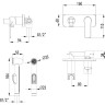 Комплект гигиенического душа Lemark Plus Grace LM1519C хром