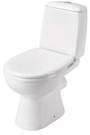 Унитаз-компакт Santek Цезарь 1WH301746 горизонтальный выпуск сиденье микролифт
