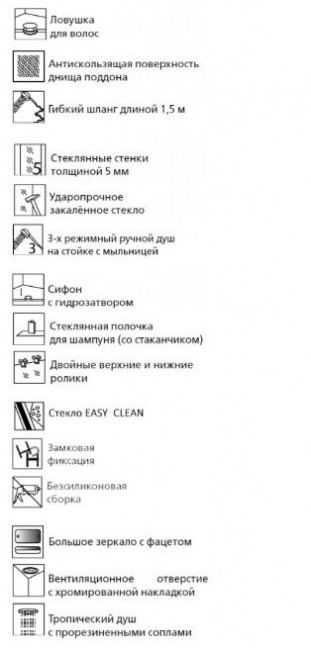 Душевая кабина Esbano ESB-90CR 90*90