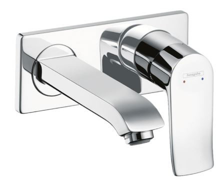 Смеситель Hansgrohe Metris 31085000 для раковины настенный