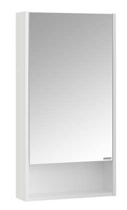 Зеркальный шкаф Акватон Сканди 45 1A252002SD010 белый матовый