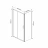 Душевой уголок Vincea Garda 150*100 VSR-1G1015CH шиншилла