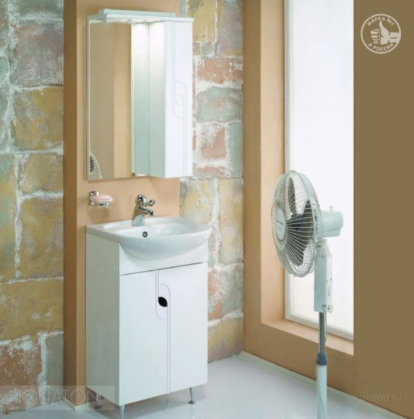 Зеркальный шкаф Акватон Панда 50 1A007402PD01R правый