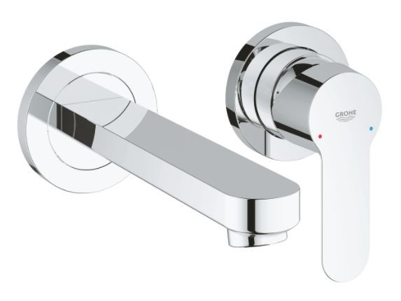 Смеситель Grohe BauEdge 20474000 для раковины настенный