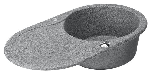 Мойка для кухни Акватон Паола 1A714032PA230 серая