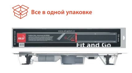 Душевой лоток AlcaPlast APZ13-DOUBLE9 Fit and Go APZ13-DOUBLE9-950