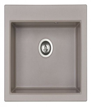 Мойка для кухни Акватон Линеа 43 1A732932LW250 серый шелк