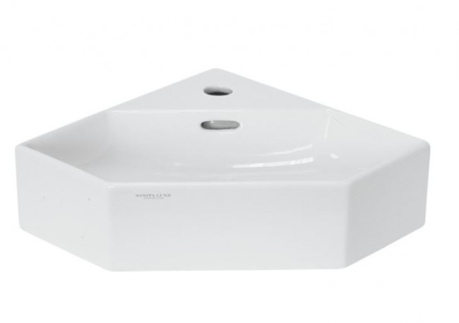 Раковина Sanita Luxe Line LIN35SLWB01 угловая