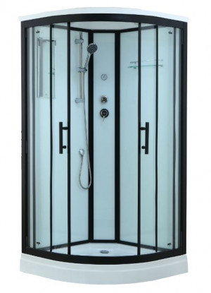 Душевая кабина Timo Standart Т-6609 Black 90*90