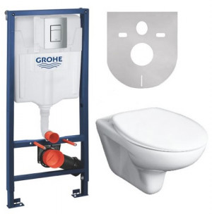 Комплект инсталляции Grohe Rapid SL с подвесным унитазом Roca Mateo SET-GRM-kv Комплект инсталляции Grohe Rapid SL с подвесным унитазом Roca Mateo SET-GRM-kv