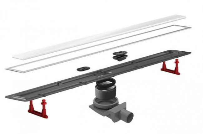 Душевой лоток Pestan Confluo Premium Line 450 13000281 White Glass