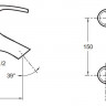Смеситель Jacob Delafon Symbol E71681-CP для ванны