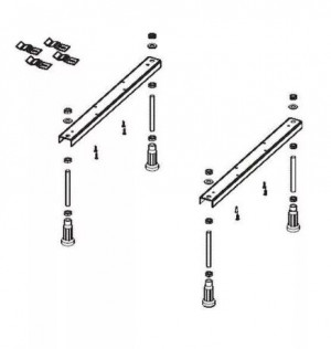Ножки для ванн Riho 01U Universal 207093